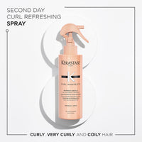 Refresh Absolu Hair Spray - for Coily, Curly and Very Curly Hair