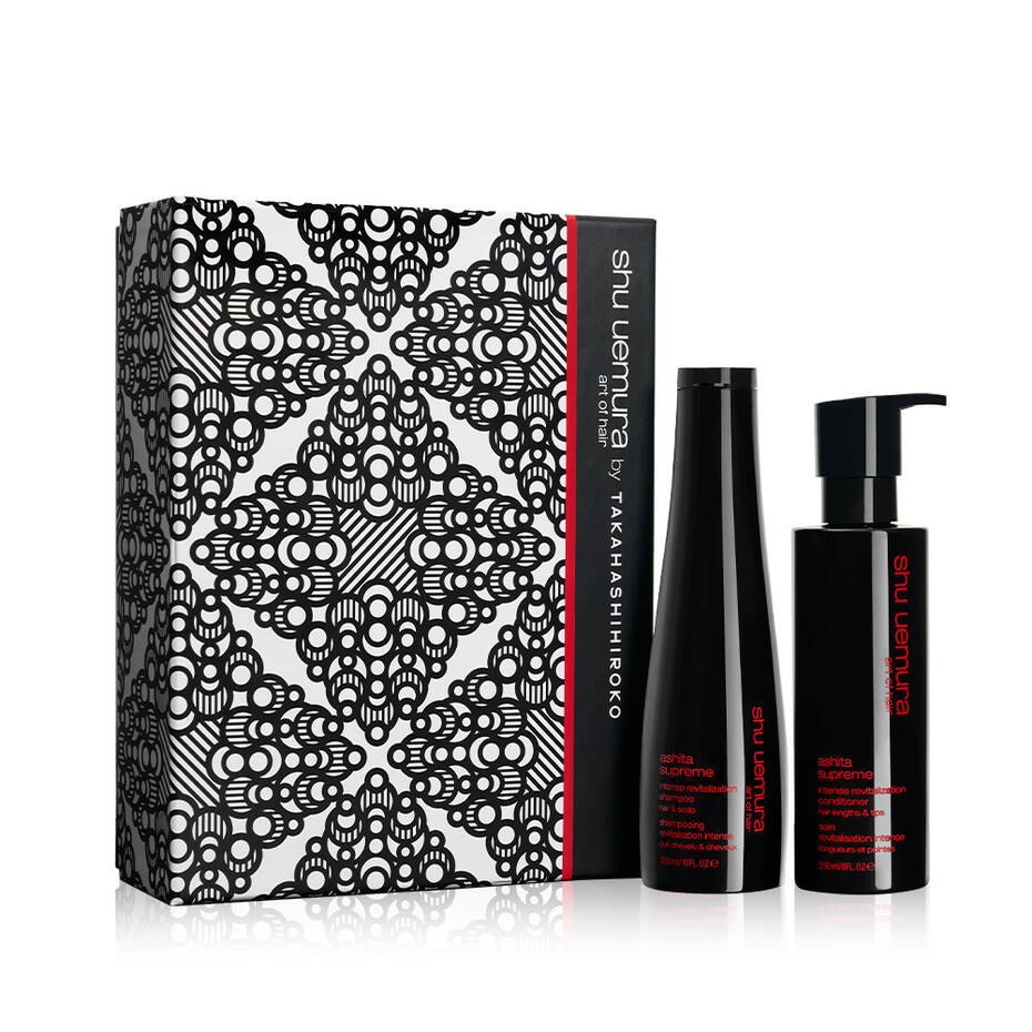 SHU UEMURA Ashita Supreme Holiday Gift Set Hair Mask 2024 & Candle